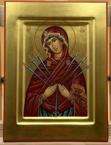 Богородица «Семистрельная» Образец 16 Абакан