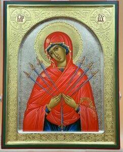 Богородица «Семистрельная» Образец 14 Абакан