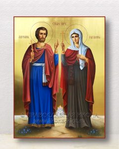 Икона «Адриан и Наталия, святые мученики» Абакан